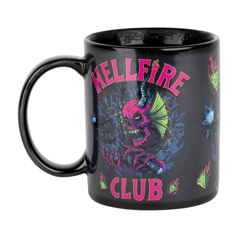 Stranger Things Heat Change Mug Hellfire Club 320 ml Cups & Mugs