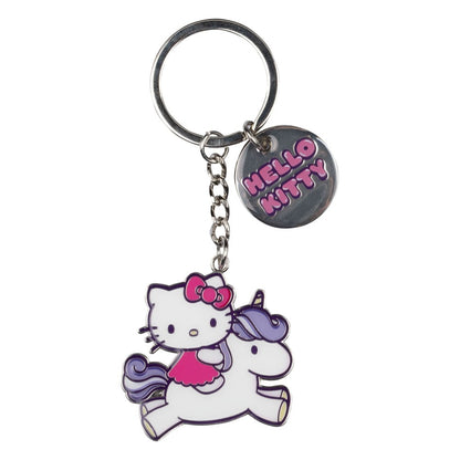 Sanrio Keychain Hello Kitty Unicorn Keyrings