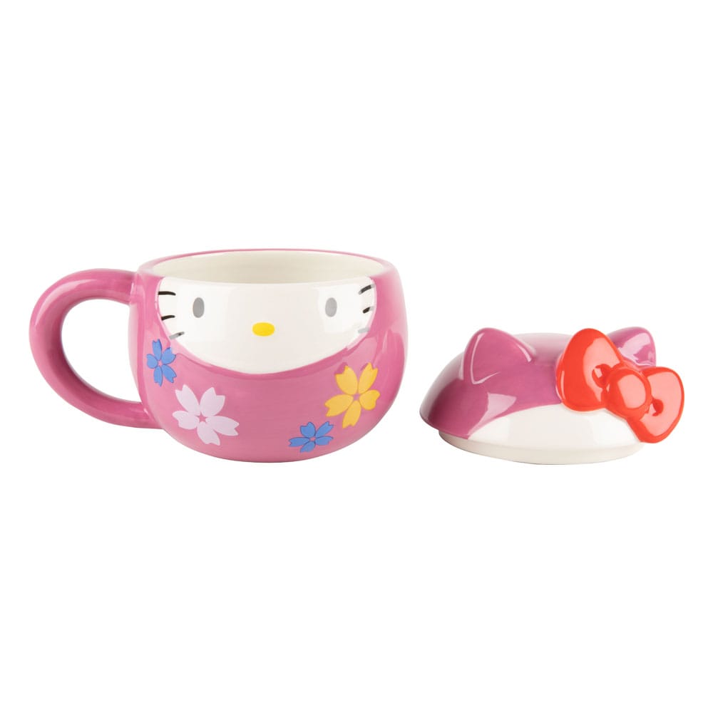 Sanrio 3D Mug Hello Kitty Kitty Daruma Cups & Mugs