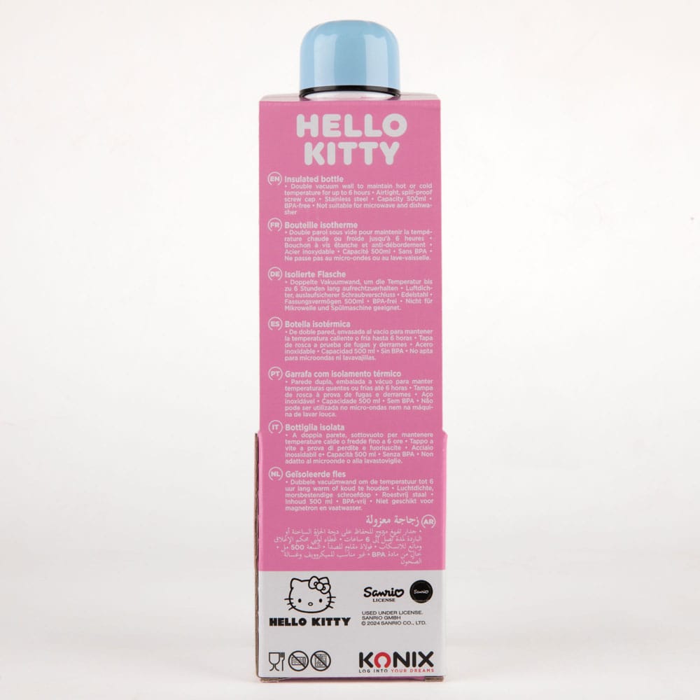 Sanrio Thermo Water Bottle Hello Kitty Harajuku Konix