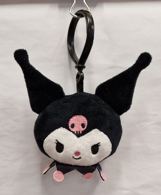 Sanrio Plush Keychain Kuromi 12 cm Keyrings