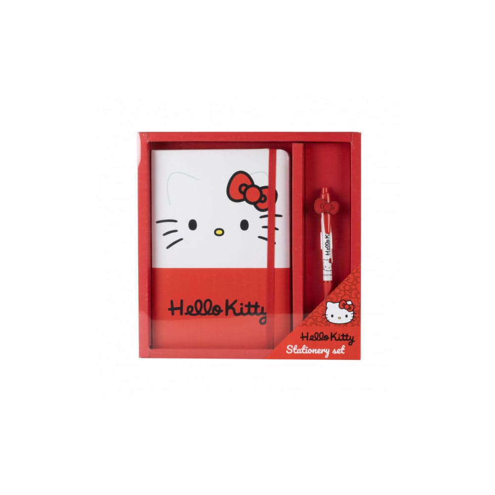Sanrio Notebook with Pen Gift Set Hello Kitty Stationery