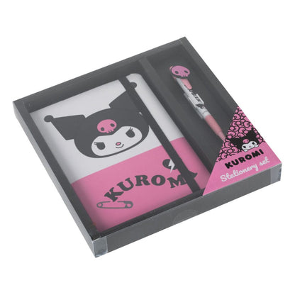 Sanrio Notebook with Pen Gift Set Kuromi Konix