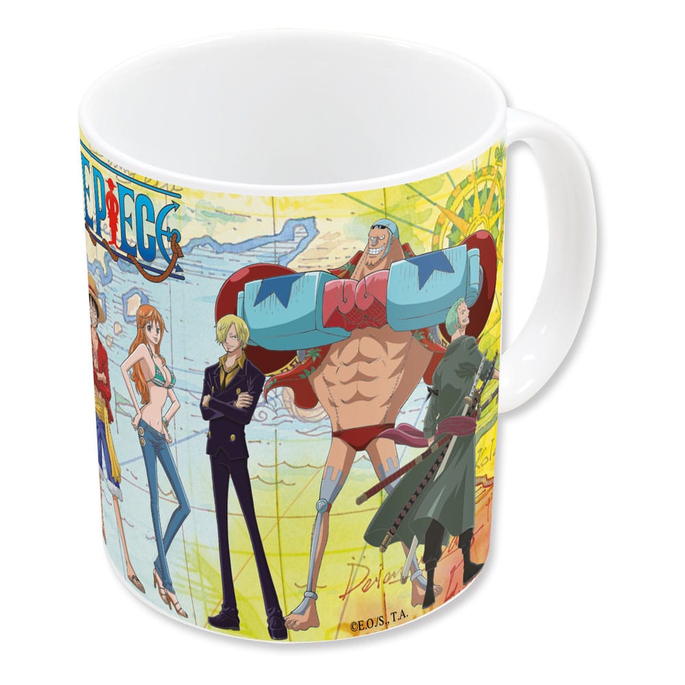 One Piece Mug Map 320 ml Cups & Mugs
