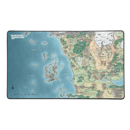 Dungeons & Dragons XL Mousepad Faerun Map Mouse pads