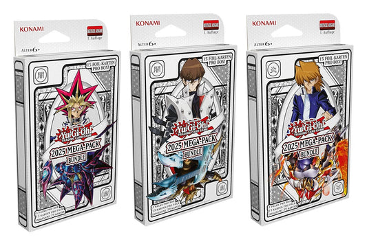 Yu-Gi-Oh! TCG Mega Packs 2025 Bundles Case (12) *German Edition*