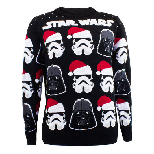 Star Wars Sweatshirt Christmas Jumper Darth Vader / Stormtrooper - FanofThings.co.uk