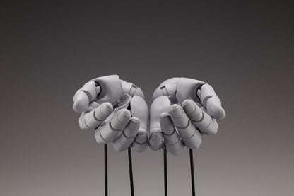 Takahiro Kagami PVC Artist Support Item 1/1 Hand Model/L -Gray- 21 cm