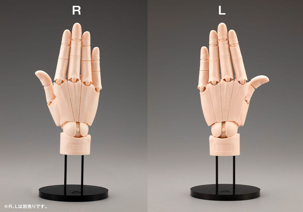 Takahiro Kagami PVC Artist Support Item Hand 1/1 Model/L Pale Orange 21 cm Kotobukiya