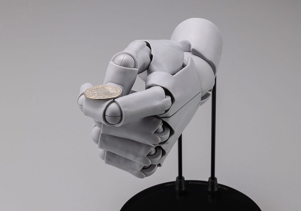 Takahiro Kagami PVC Artist Support Item Hand 1/1 Model Men /L Gray 22 cm - FanofThings.co.uk