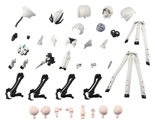 Megalomaria Unlimited Universe Plastic Model Kit Accessory Set Metamorphose Unit Exarmor White Sorceress