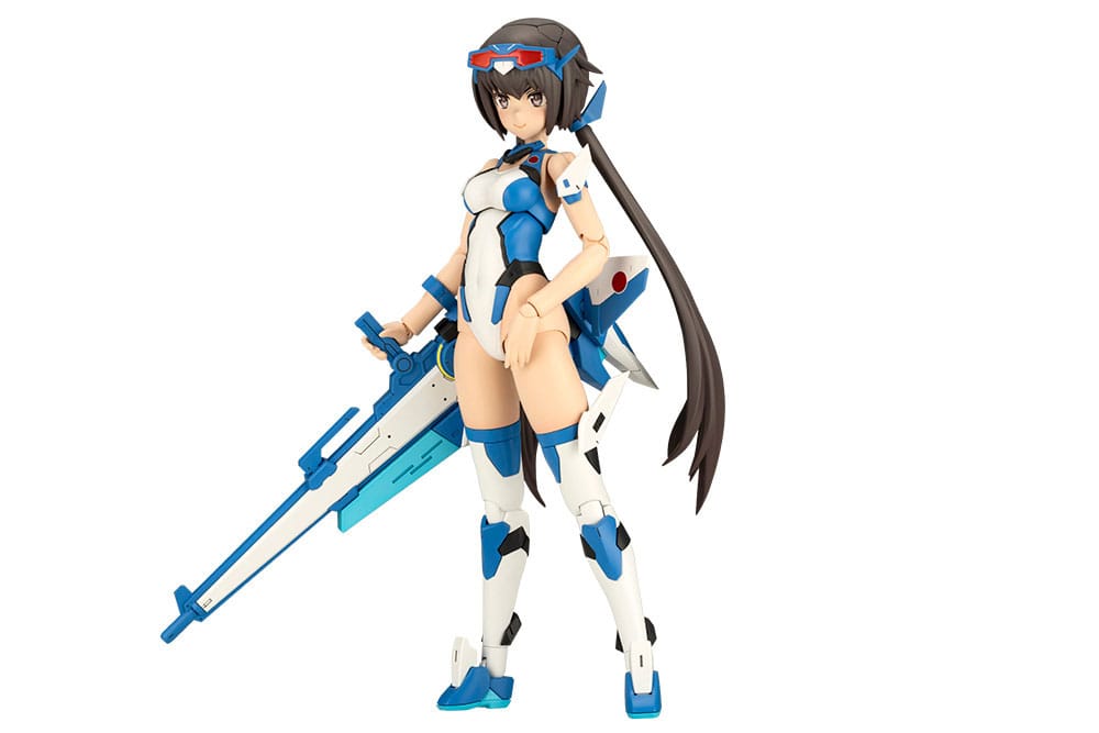 Frame Arms Girl Plastic Model Kit Stylet Swimsuit Blue Impulse Color Ver. 16 cm Kotobukiya