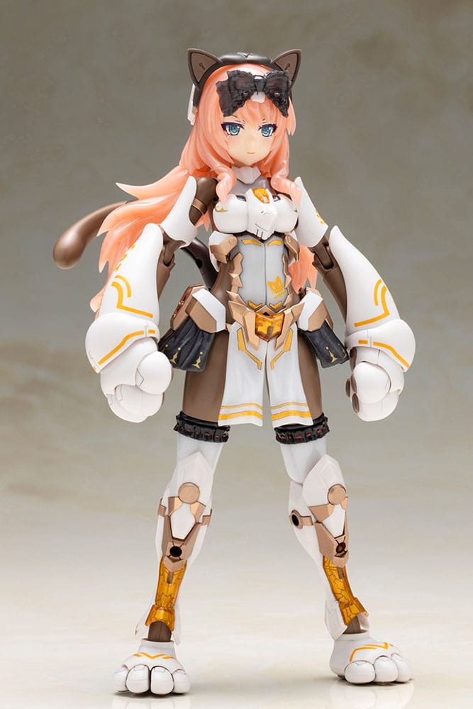 Frame Arms Girl Plastic Model Kit Durga I Cat Armor Ver. Calico 16 cm Kotobukiya