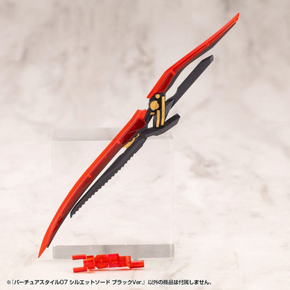 Kotobukiya M.S.G. Model Kit Accessory Set Virtuous Style 06 Silhouette Sword Black Ver.