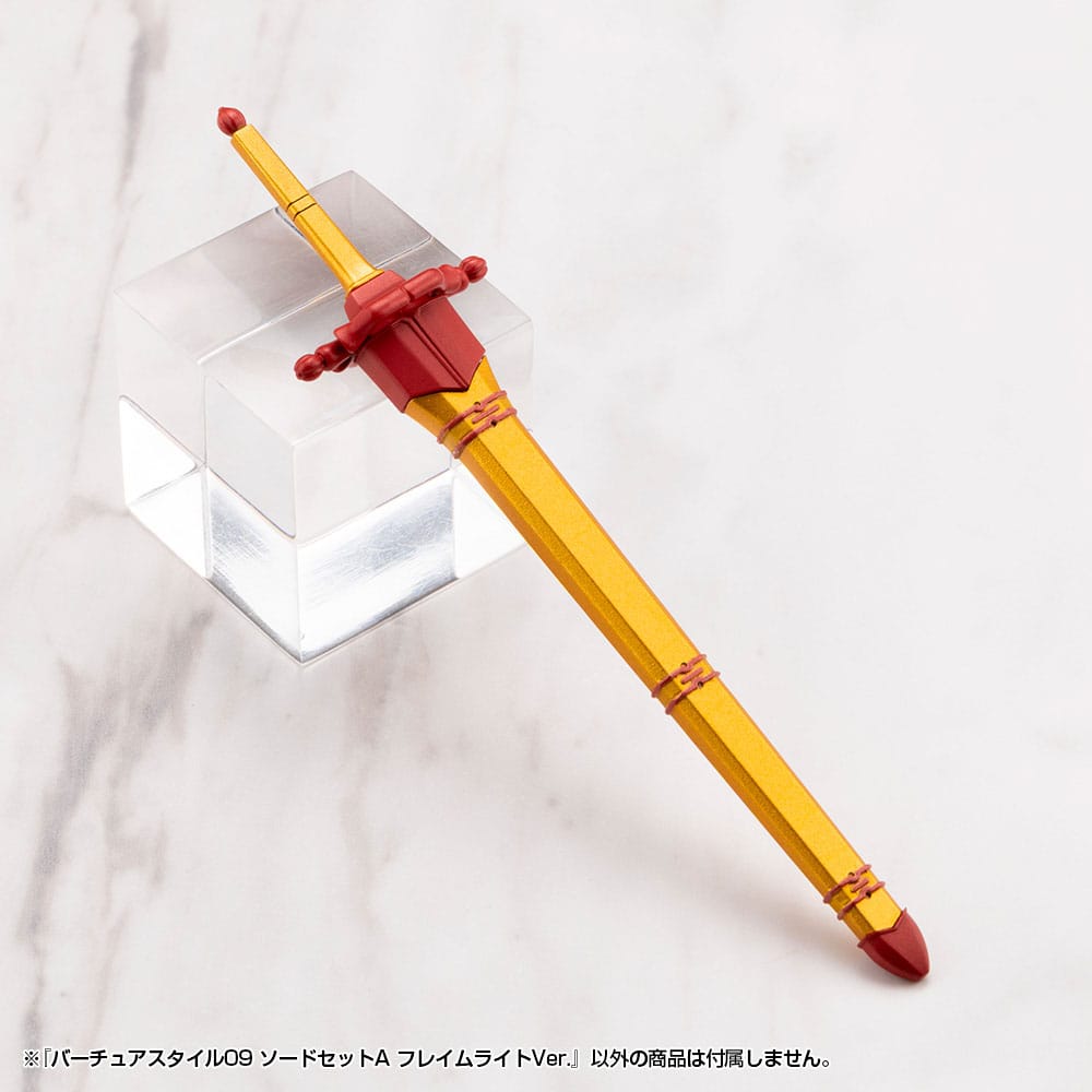 Kotobukiya M.S.G. Model Kit Accessory Set Virtuous Style 09 Sword Set A Flamerite Ver.