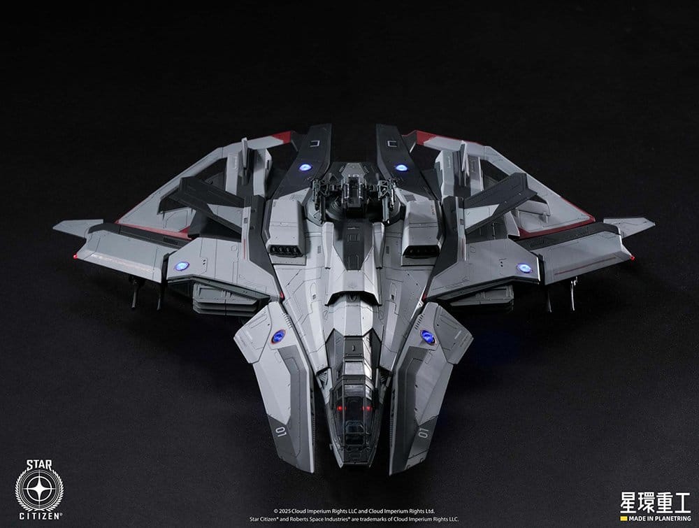 Star Citizen Pre-assembled Plastic Model Kit 1/100  Anvil F8C Lightning Pre-Assembled Finished Model Ver. 25 cm Kotobukiya