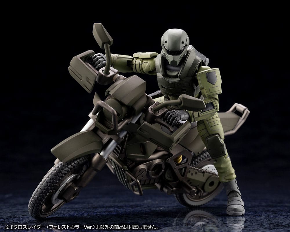 Hexa Gear Plastic Model Kit 1/24 Alternative Cross Rider Forest Color Ver. 10 cm Kotobukiya