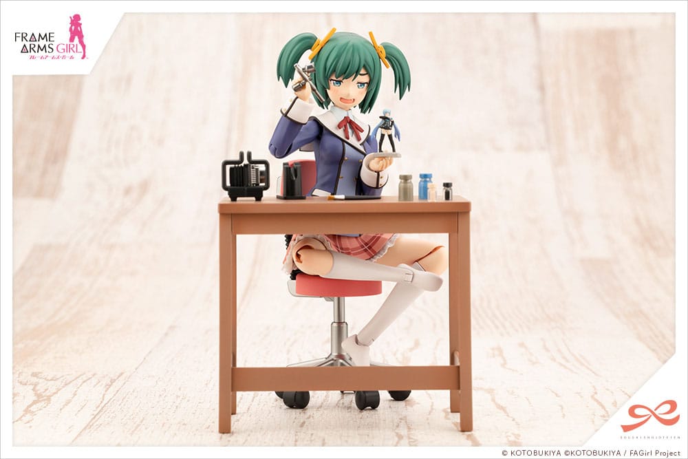 Sousai Shojo Teien Plastic Model Kit 1/10 Bukiko Kotobuki Winter Clothes Modeler´s Edition 15 cm