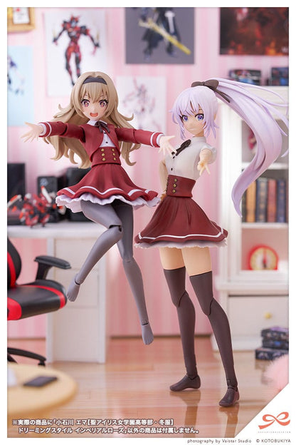 Sousai Shojo Teien Plastic Model Kit 1/10 Emma Koishikawa (St. Iris Gakuen Girl´s High School Winter Clothes) Dreaming Style Imperial Rose 14 cm