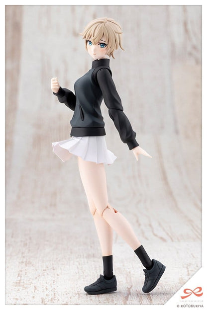 Sousai Shojo Teien Plastic Model Kit 1/10 Rui Saotome Touhou High School Tracksuit Dreaming Style Midnight Onyx 16 cm Kotobukiya