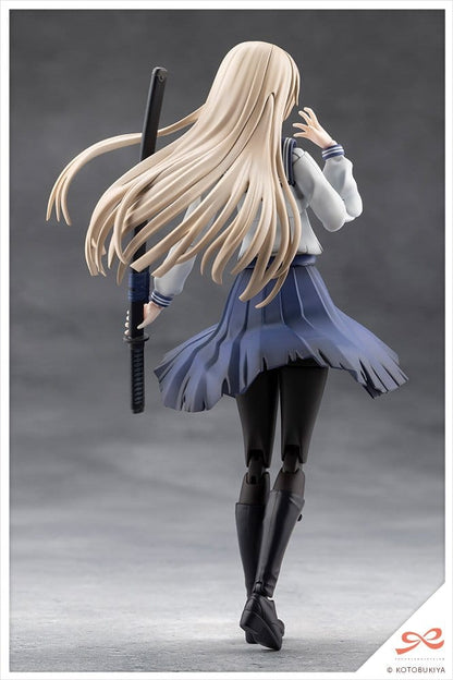 Sousai Shojo Teien Plastic Model 1/10 Kuon Yakushiji Maria Kagaribi Damage Ver. School Girl Emulation 16 cm