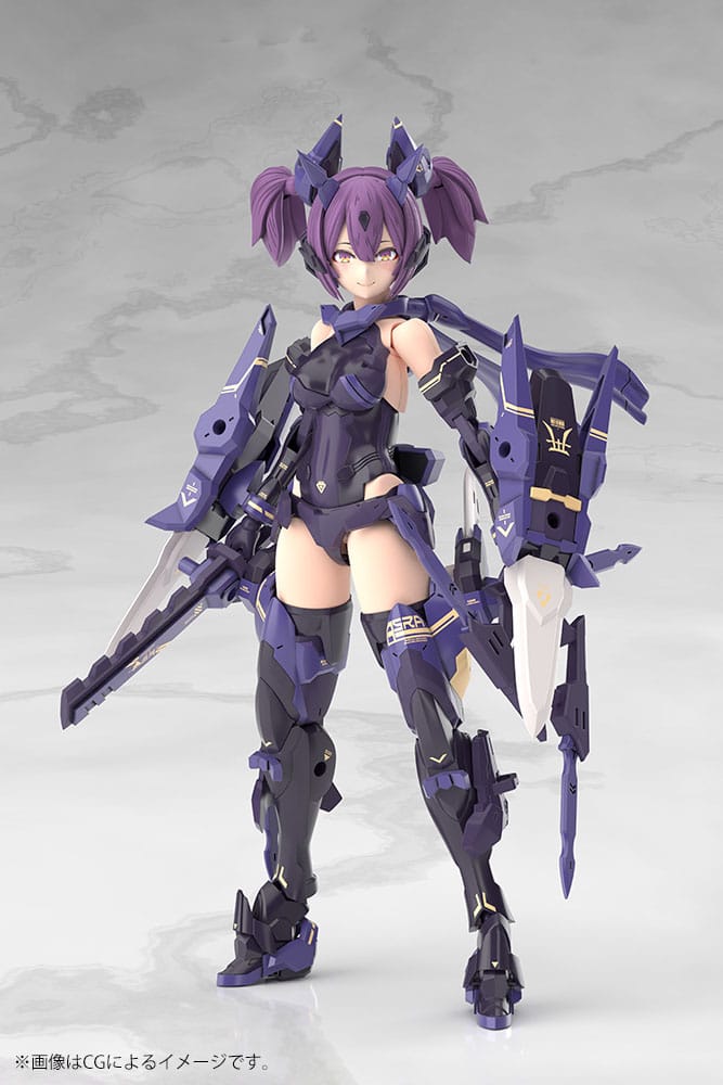 Megami Device Plastic Model Kit 1/1 Asra Ninja Kaname Shadow Edition Full Package 14 cm - FanofThings.co.uk