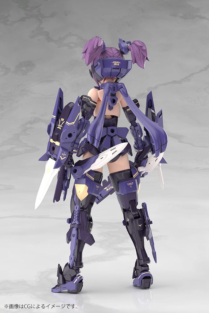 Megami Device Plastic Model Kit 1/1 Asra Ninja Kaname Shadow Edition Full Package 14 cm - FanofThings.co.uk