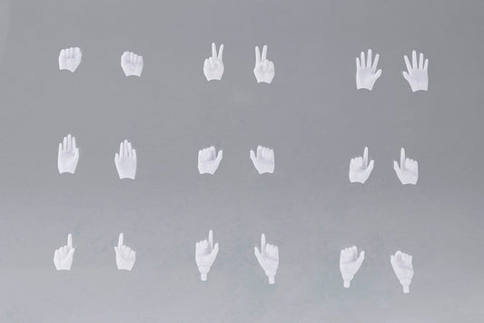 Megami Device M.S.G. Plastic Model Kit 1/1 09 Hand Set Skin Color White