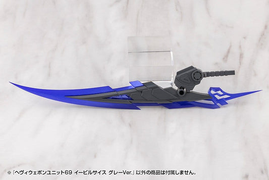 Kotobukiya M.S.G. Model Kit Accessory Set Heavy Weapon Unit 69 Evil Scythe Gray Ver.