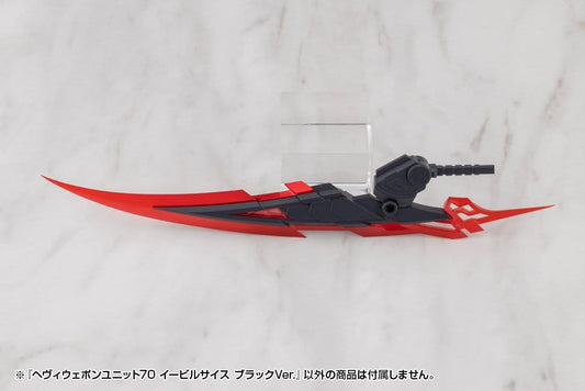 Kotobukiya M.S.G. Model Kit Accessory Set Heavy Weapon Unit 70 Evil Scythe Black Ver.