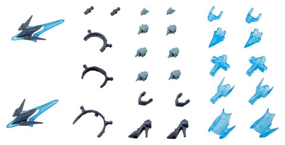 Kotobukiya M.S.G. Model Kit Accessory Set Mecha Supply 34 Holonic Headdress & Holonic High Heels Grey Ver. Kotobukiya
