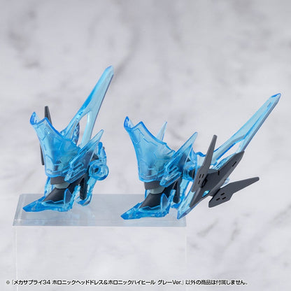 Kotobukiya M.S.G. Model Kit Accessory Set Mecha Supply 34 Holonic Headdress & Holonic High Heels Grey Ver. Kotobukiya