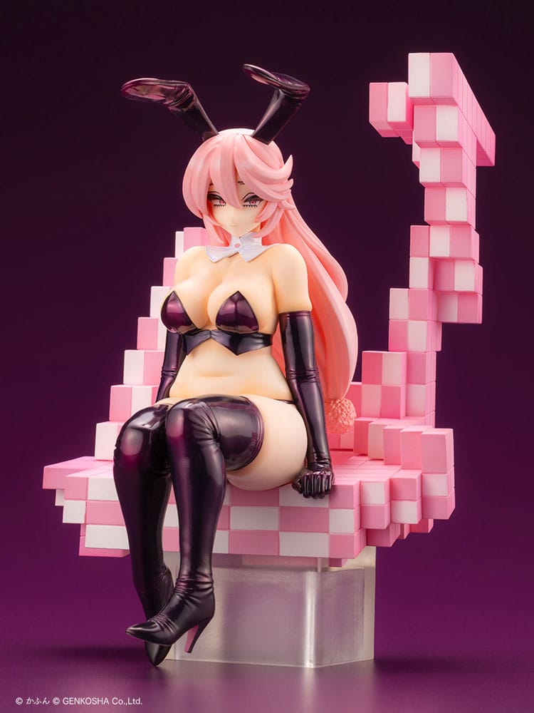 Original Character Trick Bunnies PVC Statue 1/7 Sitting Bunny Illustration by Kafun 24 cm - FanofThings.co.uk