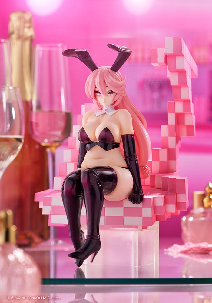 Original Character Trick Bunnies PVC Statue 1/7 Sitting Bunny Illustration by Kafun 24 cm - FanofThings.co.uk