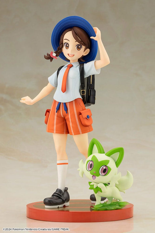 PokÃ©mon ARTFXJ Statue 1/8 Juliana & Sprigatito 20 cm Statues
