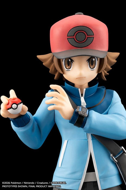 Pokémon ARTFX J PVC Figure 1/8 Hilbert with Victini 20 cm