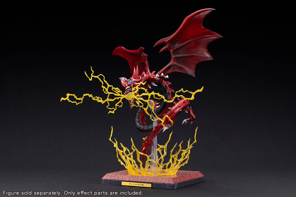 Yu-Gi-Oh! PVC Statue Accessories Slifer the Sky Dragon Egyptian God Expansion Parts Set