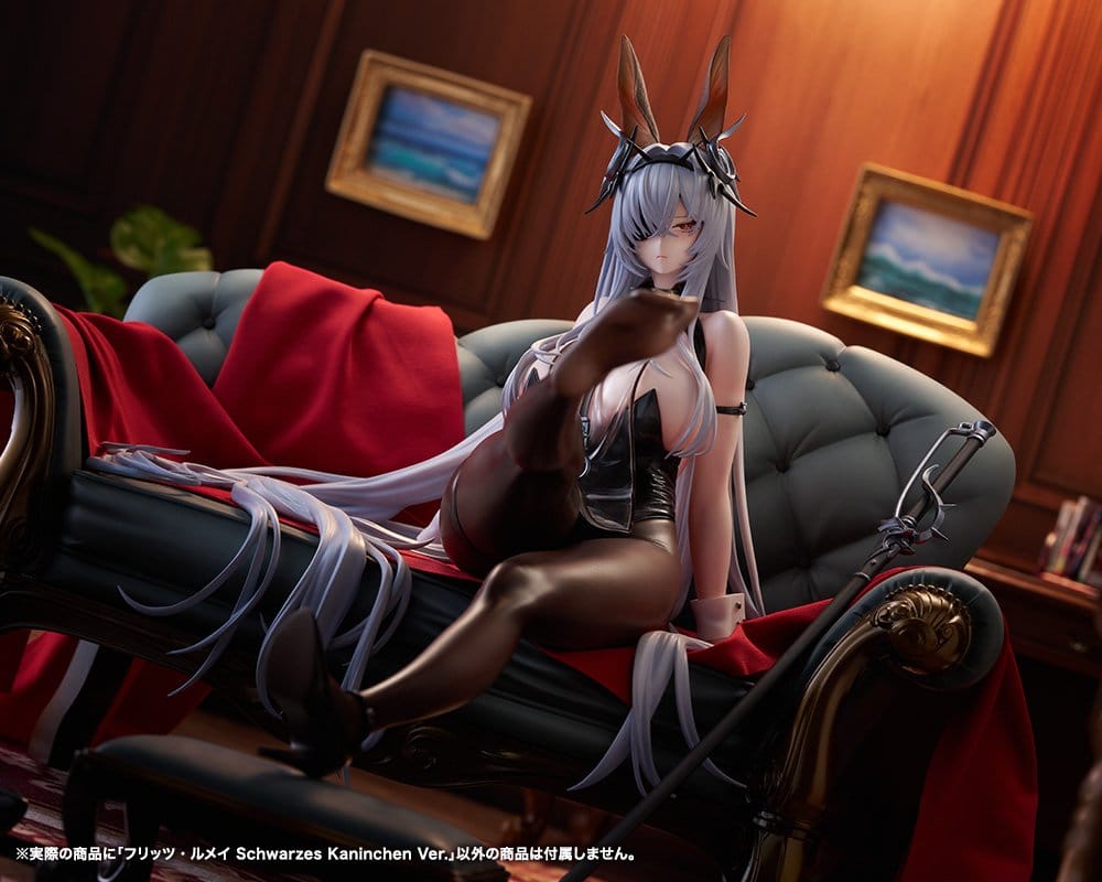 Azur Lane PVC Statue 1/7 Fritz Rumey Schwarzes Kaninchen Ver. 23 cm