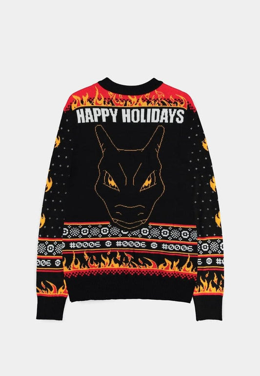 Pokémon Christmas Sweater Charizard Size M