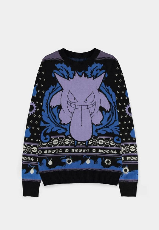 Pokémon Christmas Sweater Gengar Size S