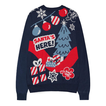 Lilo & Stitch Sweater Stitch Santa (Christmas Jumper) Size XL