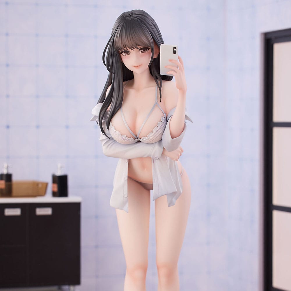 Original Character PVC Statue 1/6 Apocrypha Selfie Girl Illustration by hitomio16 Deluxe Edition 32 cm Statues