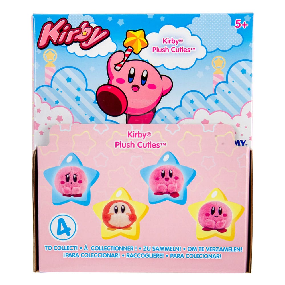 Kirby Cuties Mini-Plush Figure Mystery Capsule Display (12) 7 cm Tomy