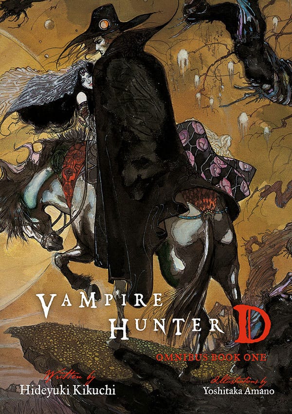 Vampire Hunter D Omnibus Novel Volume 1 Art books