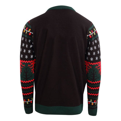 Stranger Things Sweatshirt Christmas Jumper Demogorgon Size L - FanofThings.co.uk