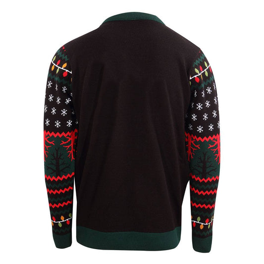 Stranger Things Sweatshirt Christmas Jumper Demogorgon Size L - FanofThings.co.uk