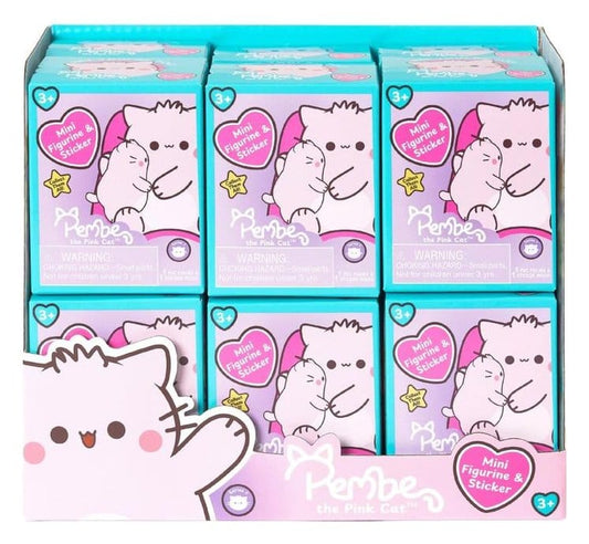 Pembe Mini Figure Blind Box Display 8 cm (12) License 2 Play Toys