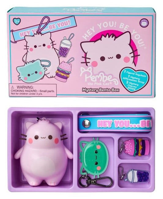 Pembe Keyrings Blind Box Bento Box Display 8 cm (8) License 2 Play Toys