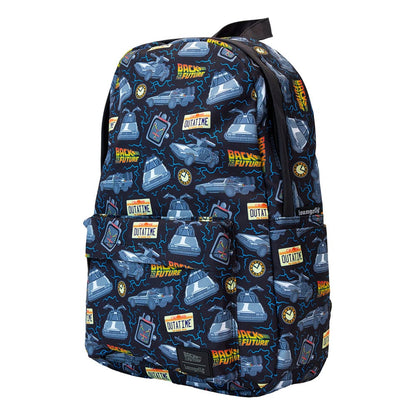 Universal by Loungefly Full-Size Nylon Backpack Back to the Future 40th Anniversary