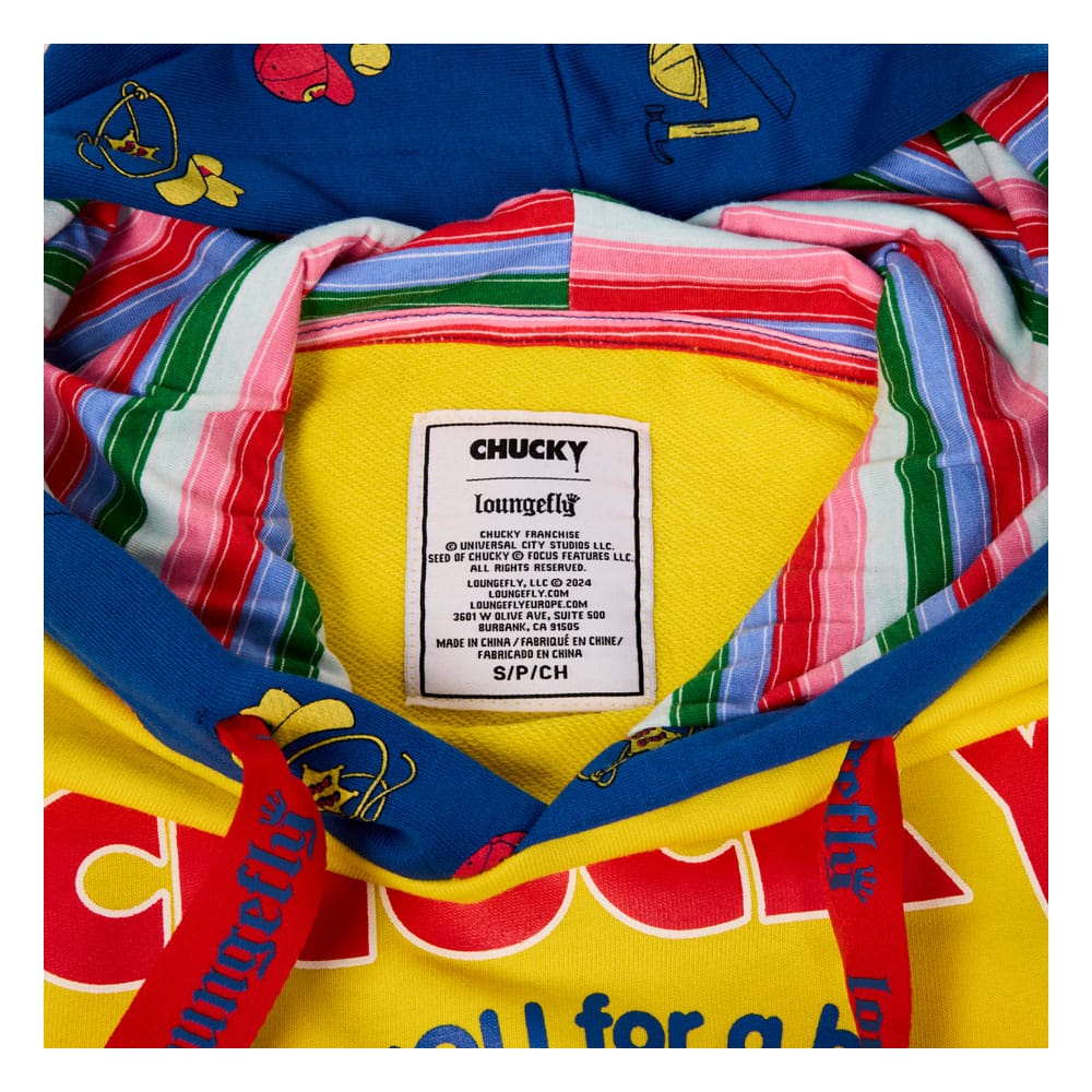 Child's Play by Loungefly hooded jacket Chucky Size M Loungefly